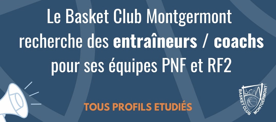 Recrutement entraîneurs / coachs