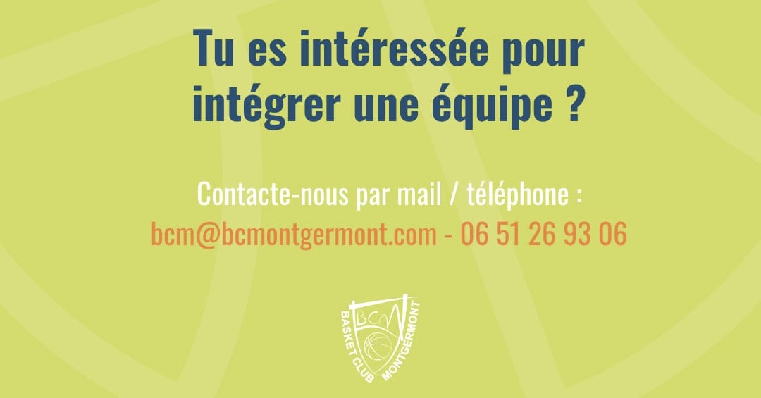 Recrutements Joueuses Seniors